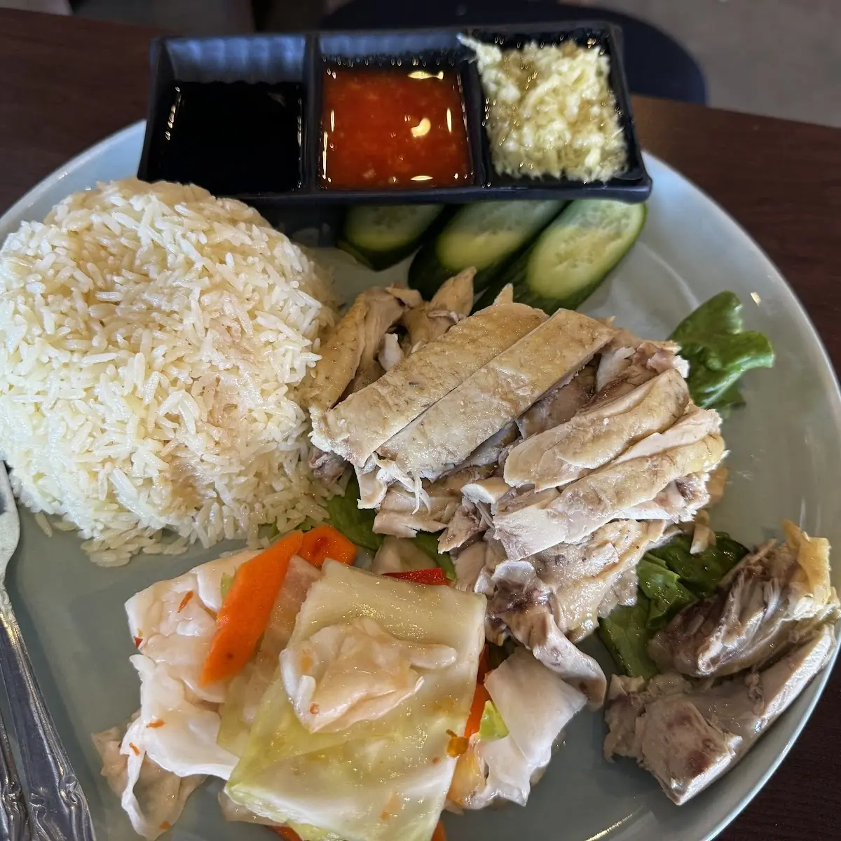 hainan chicken rice 海南鸡饭
